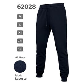 Штани спортивні чоловічі 62028 navy р.M-3XL "2BRO" недорого оптом від прямого постачальника