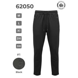 Штани спортивні чоловічі 62050 black р.M-3XL "2BRO" недорого оптом від прямого постачальника