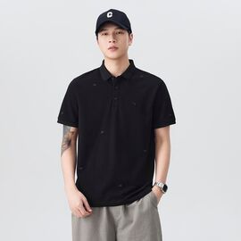 Фотография Футболка мужская 8303 black р.L-4XL "2BRO" недорого оптом от прямого поставщика