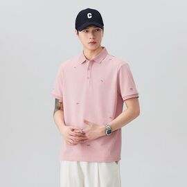 Фотография Футболка мужская 8303 pink р.L-4XL "2BRO" недорого оптом от прямого поставщика