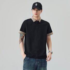 Фотография Футболка мужская 8331 black р.L-4XL "2BRO" недорого оптом от прямого поставщика