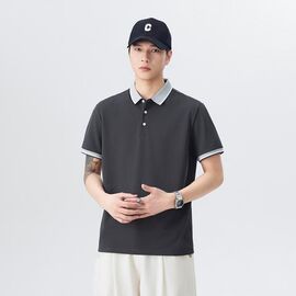 Фотография Футболка мужская 8332 grey р.L-4XL "2BRO" недорого оптом от прямого поставщика