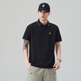 Фотография Футболка мужская 8335 black р.L-4XL "2BRO" недорого оптом от прямого поставщика