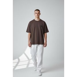 Фотография Футболка мужская BR928 brown р.M-2XL "2BRO" недорого оптом от прямого поставщика