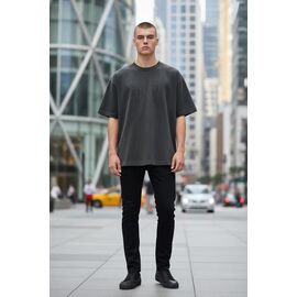 Фотография Футболка мужская BR937 d.grey р.M-2XL "2BRO" недорого оптом от прямого поставщика