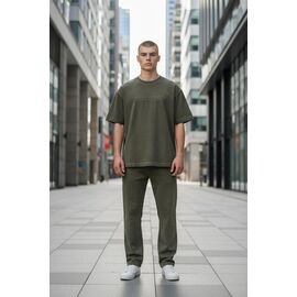 Фотография Футболка мужская BR939 khaki р.M-2XL "2BRO" недорого оптом от прямого поставщика