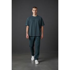 Фотография Футболка мужская BR944 green р.M-2XL "2BRO" недорого оптом от прямого поставщика