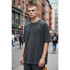 Фотография Футболка мужская BR945 grey р.M-2XL "2BRO" недорого оптом от прямого поставщика