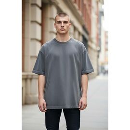 Фотография Футболка мужская BR946 grey р.M-2XL "2BRO" недорого оптом от прямого поставщика