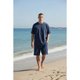 Костюм чоловічий BR966 navy р.M-2XL "2BRO" недорого оптом від прямого постачальника