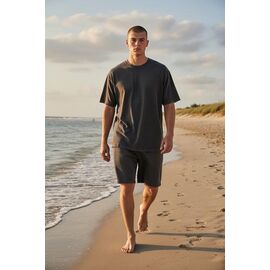 Костюм чоловічий BR967 d.grey р.M-2XL "2BRO" недорого оптом від прямого постачальника