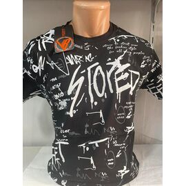 Футболка чоловіча SB1909 black р.S-2XL "Sabihina" недорого оптом від прямого постачальника