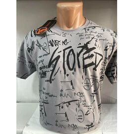 Футболка чоловіча SB1910 grey р.S-2XL "Sabihina" недорого оптом від прямого постачальника