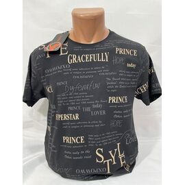 Футболка чоловіча SB1912 black р.S-2XL "Sabihina" недорого оптом від прямого постачальника