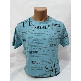 Футболка чоловіча SB1914 l.blue р.S-2XL "Sabihina" недорого оптом від прямого постачальника