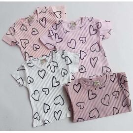 Фотография Футболка детская на девочку 12641-1 white р.5-8 "Meloria" недорого оптом от прямого поставщика