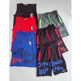 Фотография Костюм детский на мальчика 8200 red р.8-14 "Meloria" недорого оптом от прямого поставщика