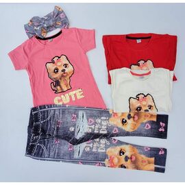 Фотография Костюм детский на девочку ML5246 pink р.2-8 "Meloria" недорого оптом от прямого поставщика