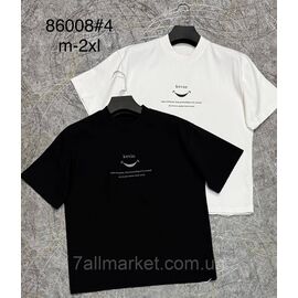 Футболка чоловіча молодіжна р-ри M-2XL (2 кв) "PROSTOMEN" недорого гуртом від прямого постачальника