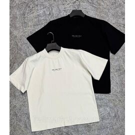 Футболка чоловіча молодіжна р-ри M-2XL (2кв) "PROSTOMEN" недорого гуртом від прямого постачальника