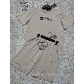 Костюм чоловічий із шортами р-ри M-3XL (4 кв) "PROSTOMEN" недорого від прямого постачальника