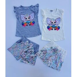 Фотография Костюм детский на девочку ML5304 l.blue р.2-8 "Meloria" недорого оптом от прямого поставщика