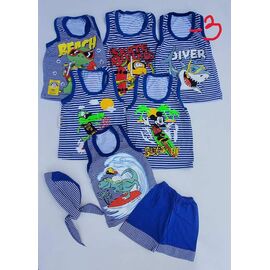 Фотография Костюм детский на мальчика ML5384-3 navy р.2-6 "Meloria" недорого оптом от прямого поставщика