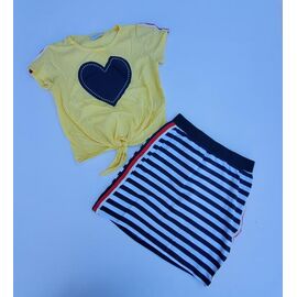 Фотография Костюм детский на девочку ML5483 yellow р.128-152 "Meloria" недорого оптом от прямого поставщика