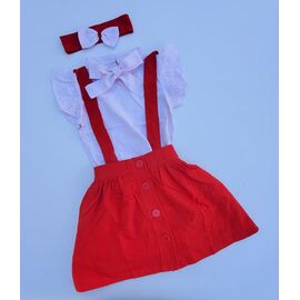 Фотография Костюм детский на девочку ML5490 red р.3-10 "Meloria" недорого оптом от прямого поставщика