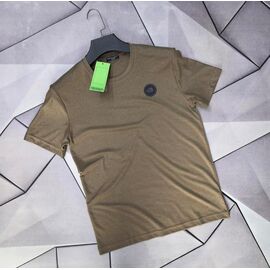 Футболка чоловіча 66751 khaki р.S-2XL "MACCALI" недорого оптом від прямого постачальника