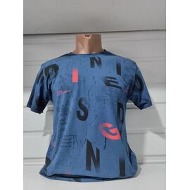 Футболка чоловіча 1742 blue р.S-2XL "RING" недорого оптом від прямого постачальника