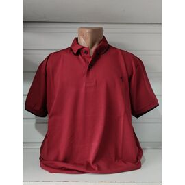 Футболка чоловіча 1762 wine р.2XL-6XL "RING" недорого оптом від прямого постачальника