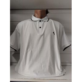 Футболка чоловіча 1763 white р.2XL-6XL "RING" недорого оптом від прямого постачальника