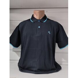 Футболка чоловіча 1765 black р.2XL-6XL "RING" недорого оптом від прямого постачальника