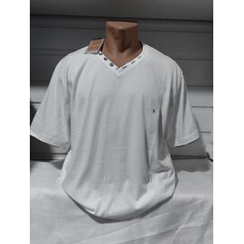 Футболка чоловіча 1766 white р.4XL-7XL "RING" недорого оптом від прямого постачальника