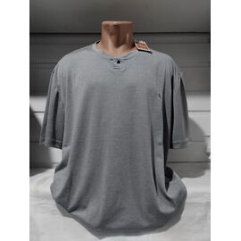 Футболка чоловіча 1772 grey р.4XL-7XL "RING" недорого оптом від прямого постачальника
