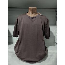 Футболка чоловіча 1773 brown р.4XL-7XL "RING" недорого оптом від прямого постачальника