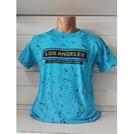 Футболка чоловіча 1795 l.blue р.S-2XL "RING" недорого оптом від прямого постачальника