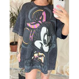 Фотография Футболка женская 20397 grey р.one size "QU STYLE" недорого оптом от прямого поставщика