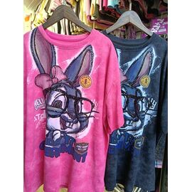 Фотография Футболка женская 6399 d.grey р.one size "QU STYLE" недорого оптом от прямого поставщика