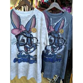 Фотография Футболка женская 6399 grey р.one size "QU STYLE" недорого оптом от прямого поставщика