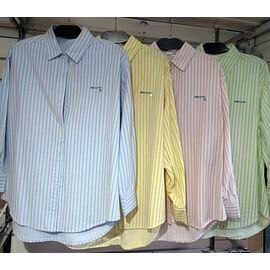 Фотография Рубашка женская 66612 l.blue р.one size "QU STYLE" недорого оптом от прямого поставщика