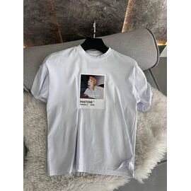 Фотография Футболка женская TR130 white р.one size "QU STYLE" недорого оптом от прямого поставщика