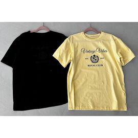 Фотография Футболка женская TR74 yellow р.one size "QU STYLE" недорого оптом от прямого поставщика