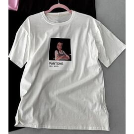 Фотография Футболка женская TR78 white р.one size "QU STYLE" недорого оптом от прямого поставщика