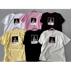 Фотография Футболка женская TR82 milk р.one size "QU STYLE" недорого оптом от прямого поставщика