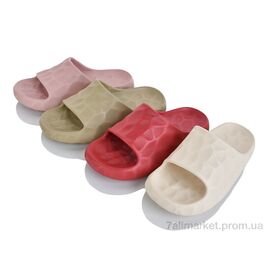 Фотография Шлепки женские облегченные Лето 5632 mix (12 пар р.36-41) "JH-ЯН" недорого оптом от прямого поставщика