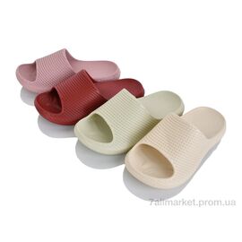 Фотография Шлепки женские облегченные Лето 2622 mix (12 пар р.36-41) "JH-ЯН" недорого оптом от прямого поставщика