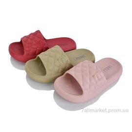 Фотография Шлепки женские облегченные Лето 5637 mix (12 пар р.36-41) "JH-ЯН" недорого оптом от прямого поставщика