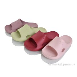 Фотография Шлепки женские облегченные Лето 2398 mix (12 пар р.36-41) "JH-ЯН" недорого оптом от прямого поставщика